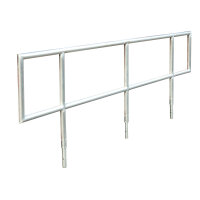 MÜBA Alu-Absturzsicherung zum Einstecken Länge...