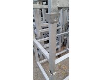 %SALE% M&Uuml;BA Schwerlastpalette, lichtes Ma&szlig; zwischen den Holmen 1,08x0,68m, F&uuml;llh&ouml;he 53 cm, Tragf&auml;higkeit 2000kg, verzinkt