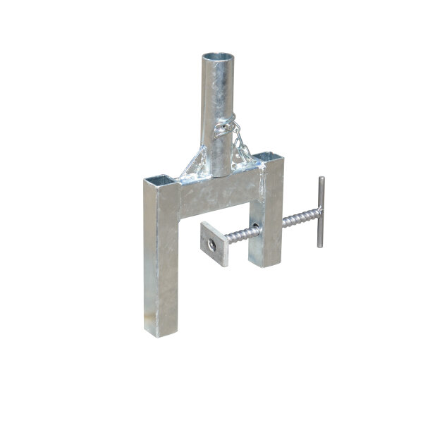 M&Uuml;BA Zwinge f&uuml;r Spundwand- und Grabenverbau, verzinkt