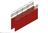 M&Uuml;BA Zwinge f&uuml;r Spundwand- und Grabenverbau, verzinkt