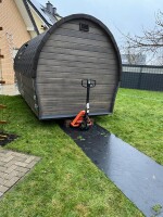 X10-LINE 10mm Fahrplatten 1000x2000mm grau 20t/m2** Bodenplatte Bodenschutzplatten Kunststoffplatten Bodenschutzmatte