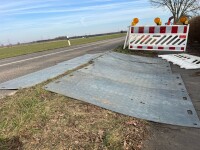 X10-LINE 10mm Fahrplatten 1000x2000mm grau 20t/m2** Bodenplatte Bodenschutzplatten Kunststoffplatten Bodenschutzmatte